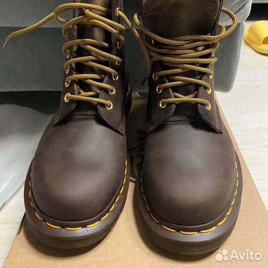 Dr Martens 1460 Brown на меху оригинал