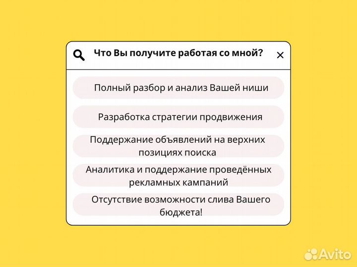 Авитолог / Услуги Авитолога под ключ / Продвижение