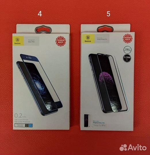 Защитное стекло на iPhone 7/8 и Х/Xs