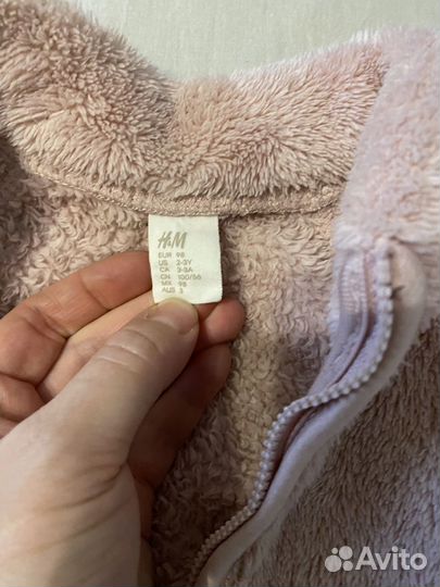 Флисовая кофта hm 98