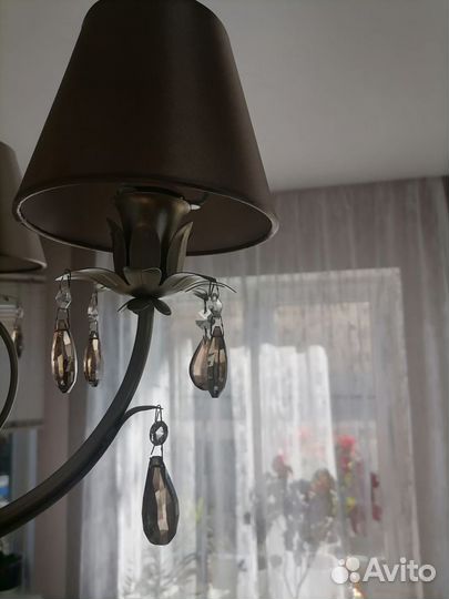 Люстра потолочная подвесная бу