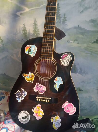 Гитара my little pony