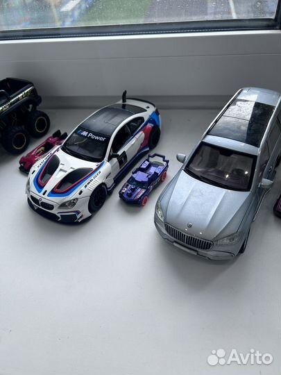 Детские машинки игрушки металлические