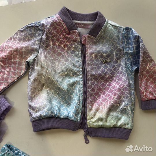 Нарядный костюм для девочки русалка 3-6мес