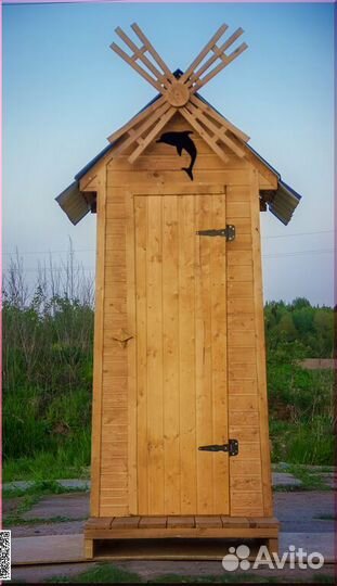 Уличный туалет с установкой BAG336