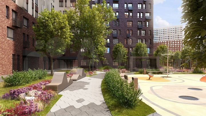 2-к. квартира, 62,3 м², 12/19 эт.