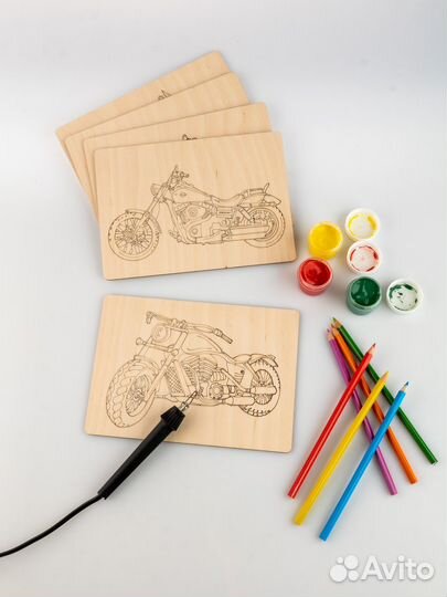 Опт и роз Набор для выжигания по дереву с рисунком