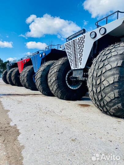 Вездеход Снегоболотоход плавающий квадроцикл