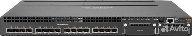 Коммутатор HPE Aruba 3810M 16SFP+ 2slots (JL075A)