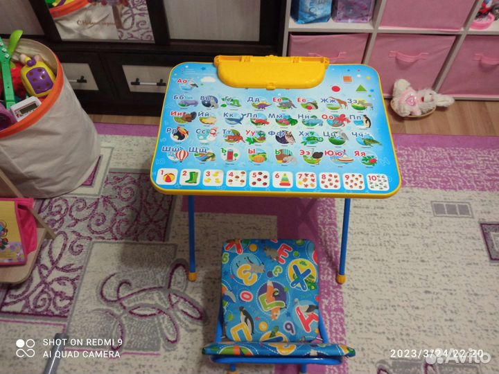 Детский стол и стул nika