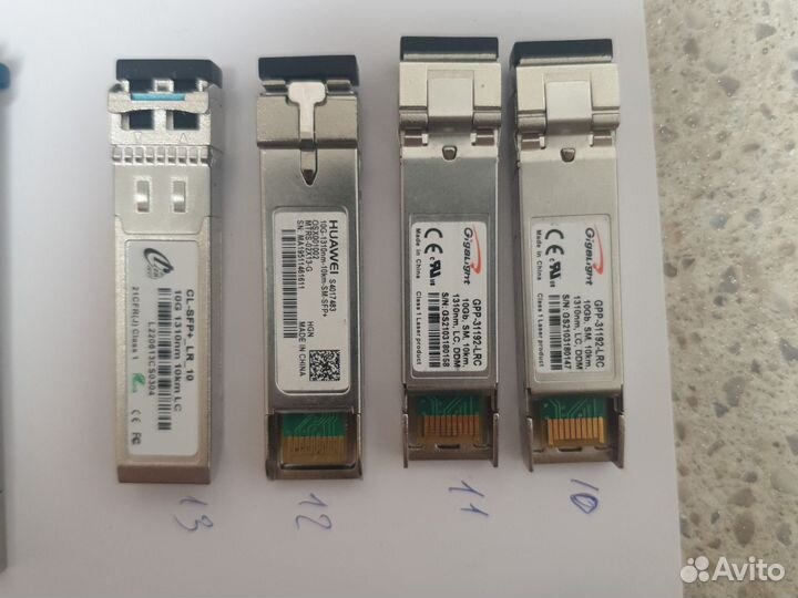 SFP XFP SFP+ модули