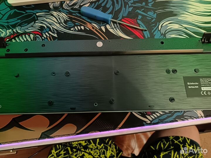 Игровая клавиатура с подсветкой