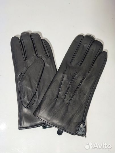 Перчатки мужские кожаные новые 10-11,5 р