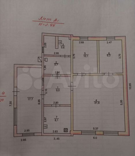 Дом 97 м² на участке 16,4 сот.