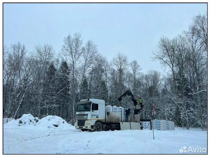 Газобетонные блоки с завода Bonolit