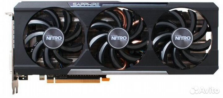 Видеокарта Sapphire AMD Radeon R9 390X nitro TRI-X