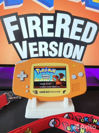 Nintendo Game Boy Advance ags 101 Pokemon FireRed