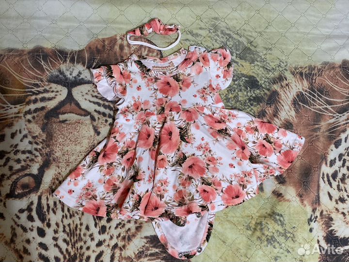 Платье-боди детское