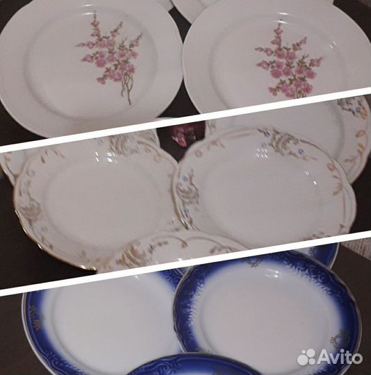 Наборы тарелок