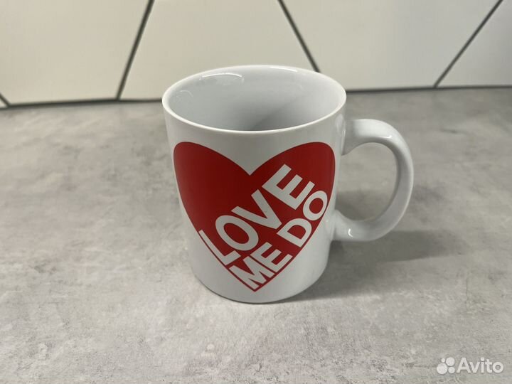 Кружка the Beatles Love Me Do (новая)