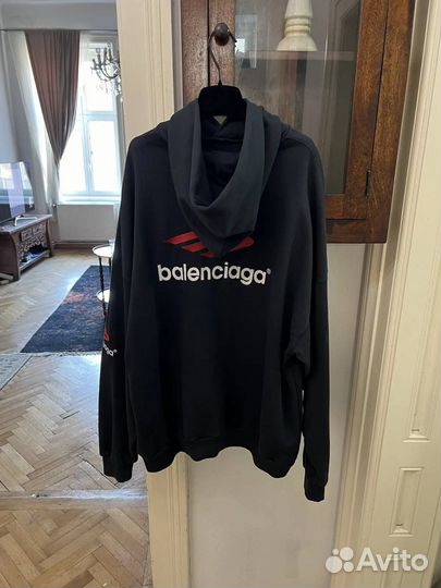 Balenciaga 3b sports hoodie оригинал