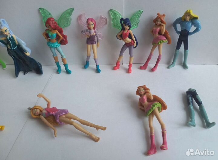 Феи Винкс, пикси.из киндер сюрпризов