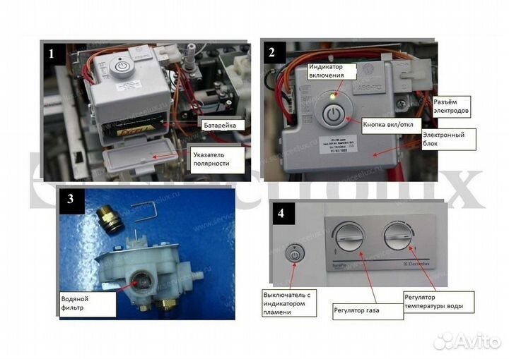Запчасти на Electrolux GWH 285 ERN NanoPro