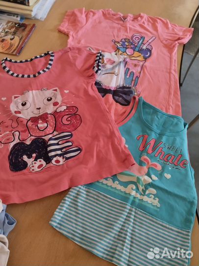 Детская одежда для девочек пакетом