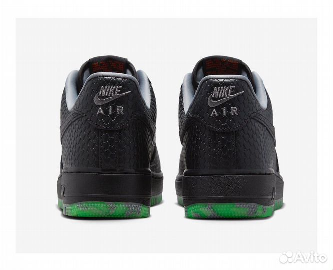 Nike Air Force 1 Low Halloween Black оригинал