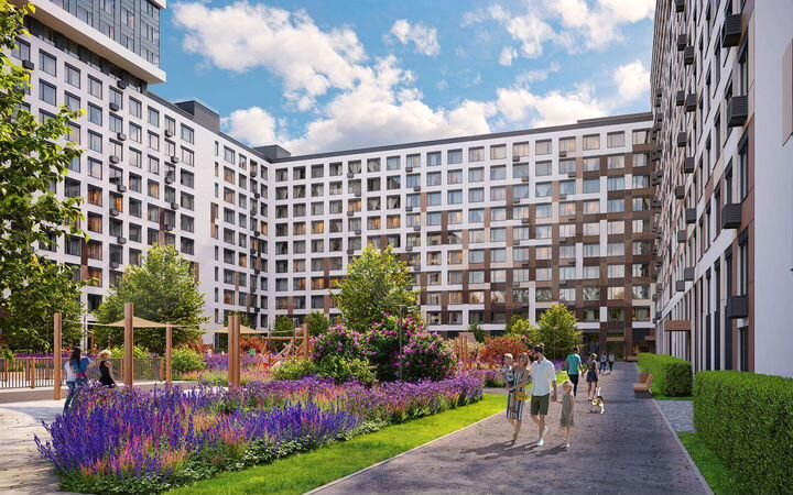 3-к. квартира, 77,8 м², 2/15 эт.