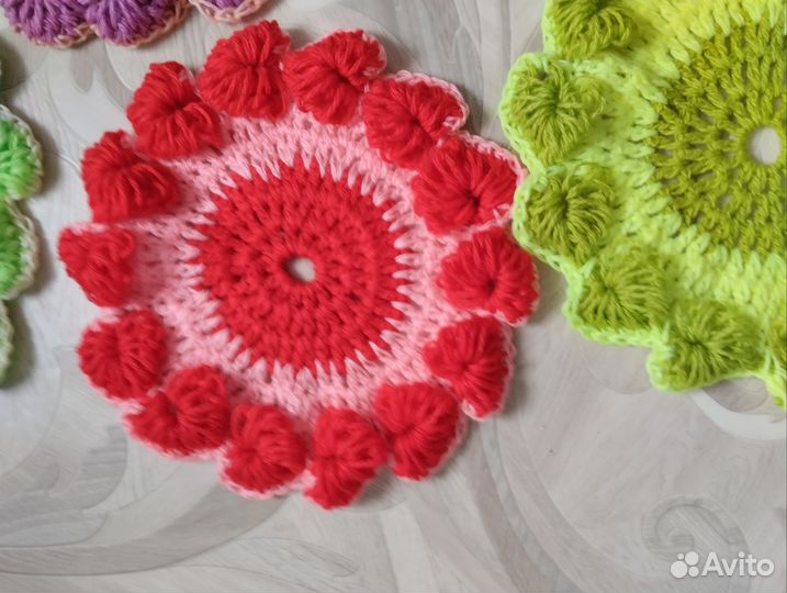 Салфетки вязаные крючком