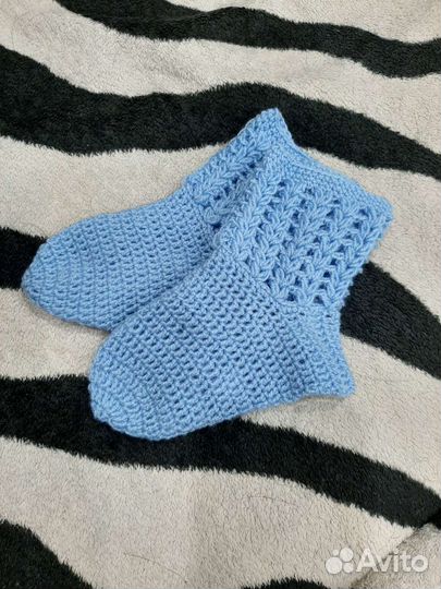 Носки вязаные ручной работы детские