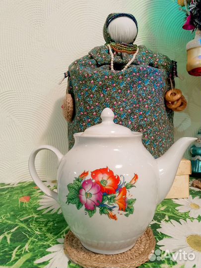 Грелка на чайник, заварник. Домашний декор