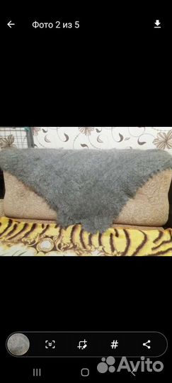 Шаль ручной работы