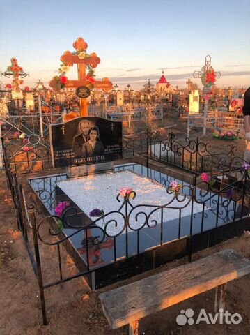 Памятники, ограды, ремонт могил