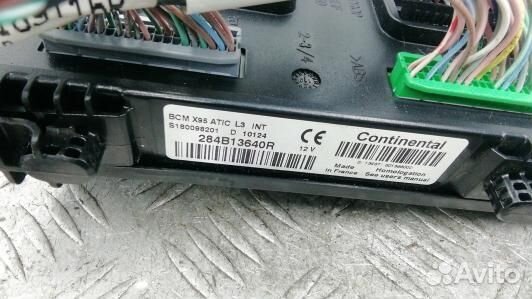 Блок комфорта renault scenic 3 (XPH14M301)