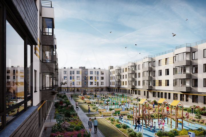 Квартира-студия, 23,4 м², 4/4 эт.