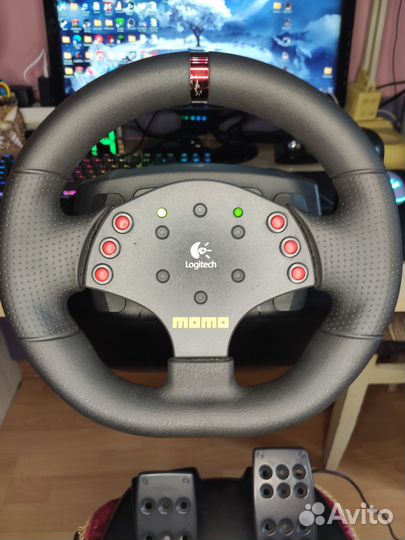 Logitech momo racing 900 градусов