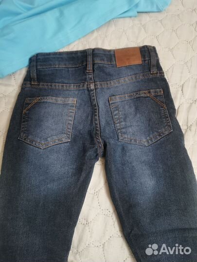 Джинсы, Футболка, Поло, Рубашка 122 р