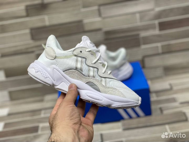 Кроссовки Adidas Ozweego White Grey (36-45)