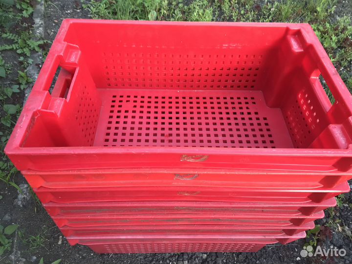 Пластиковые ящики для хранения бу