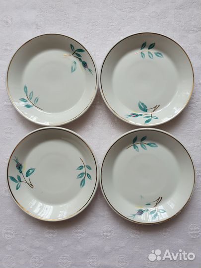 Чайные блюдца времён СССР