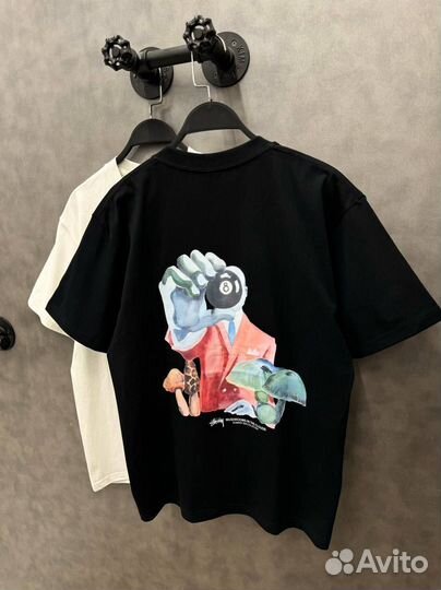 Stussy футболка трендовая (хит 2025)