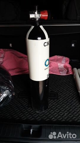 Запчасти для аквалангов.Баллон 4 л.200 атм