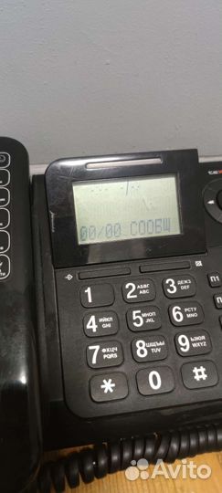 Домашний телефон Texet tx-d7055f combo