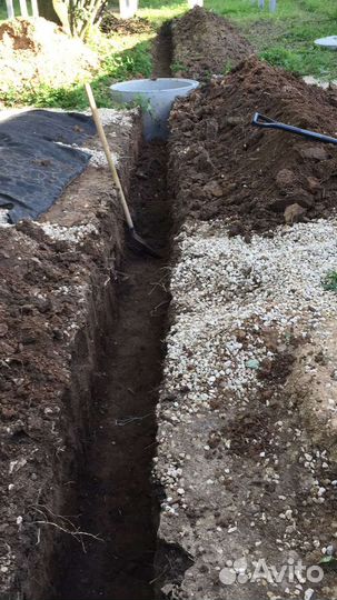 Канализация под ключ, скептик из бетонных колец