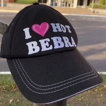 Кепка i love hot bebra