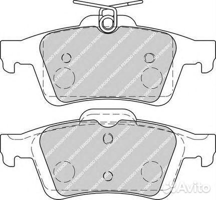 Задние тормозные колодки Ferodo, FDB1931