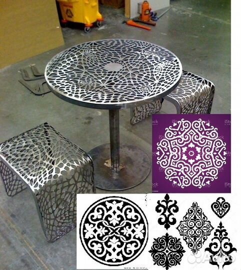 Мебель из нержавейки