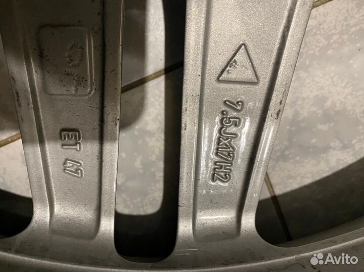 Диск AMG R17 Mercedes Continental 225 45 17